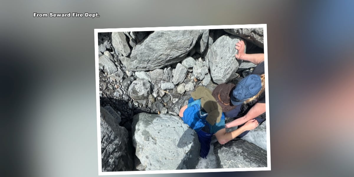 Alaska Man Survives Three Hours Trapped Under 700-Pound Boulder