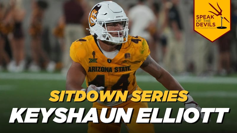 Speak of the Devils Podcast Sitdown Series: ASU linebacker Keyshaun Elliott
