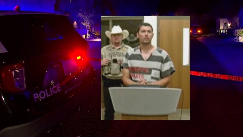 Jonathan Turk, 29, appeared in court in connection with the alleged murders of his parents in...