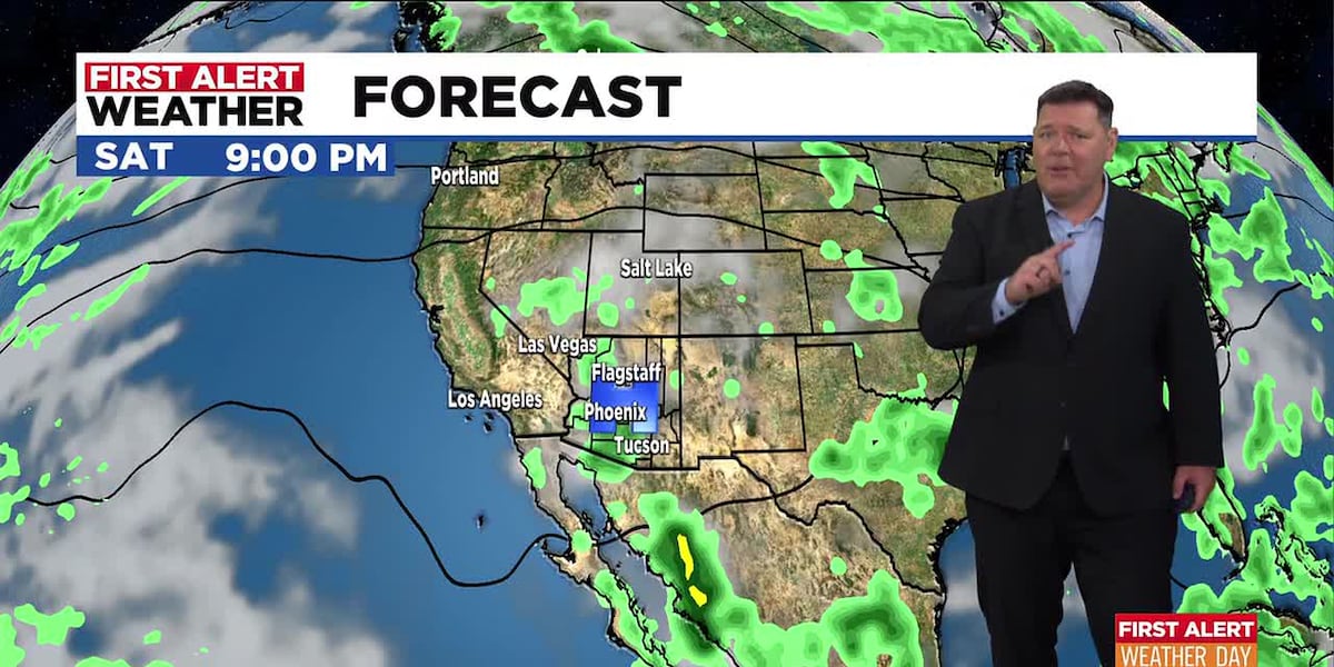 Storms possible this week as monsoon moisture surges into Arizona