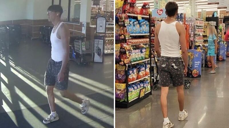 PCSO released on Tuesday two photos of the suspect, who was caught on surveillance video at...