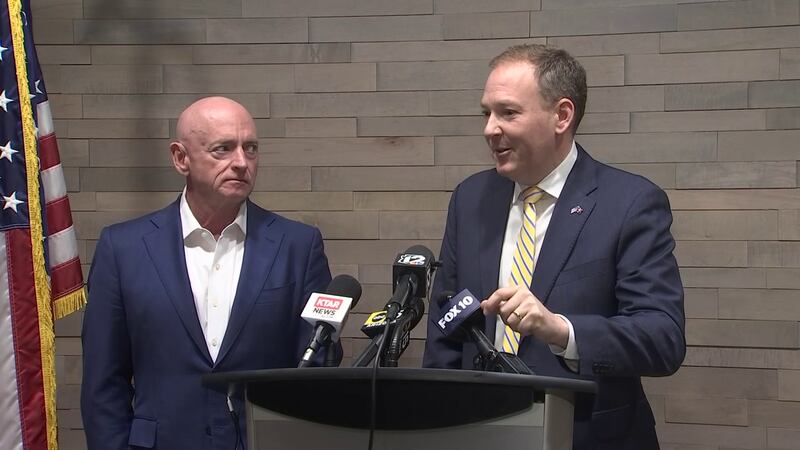 U.S. Senator Mark Kelly (D- Arizona) met with new EPA administrator Lee Zeldin in Phoenix