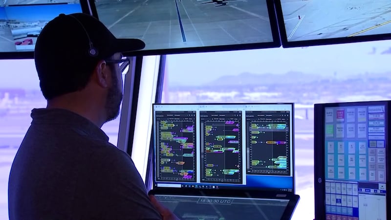 Family members want more airports to receive warnings about hazards in the sky.