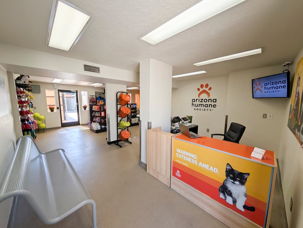 The Arizona Humane Society is waiving adoption fees for dogs and critters from Oct. 2-6