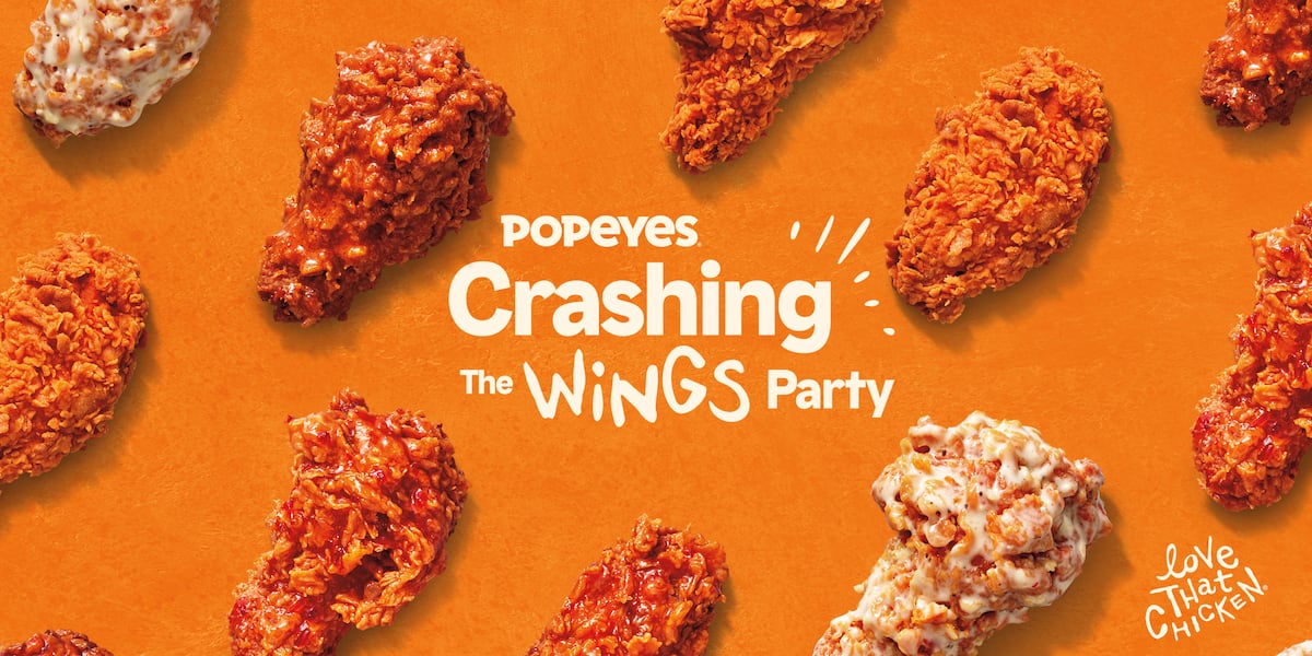 Popeyes makes chicken wings a permanent menu item, adds new flavors