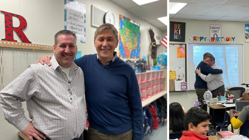 CBS News correspondent Steve Hartman stopped by a Valley classroom where their daily lessons...