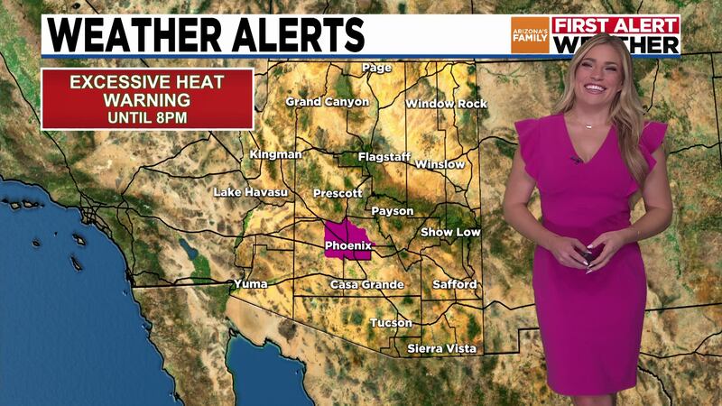 Although the excessive heat warning expires tonight, high temperatures are expected to hold...