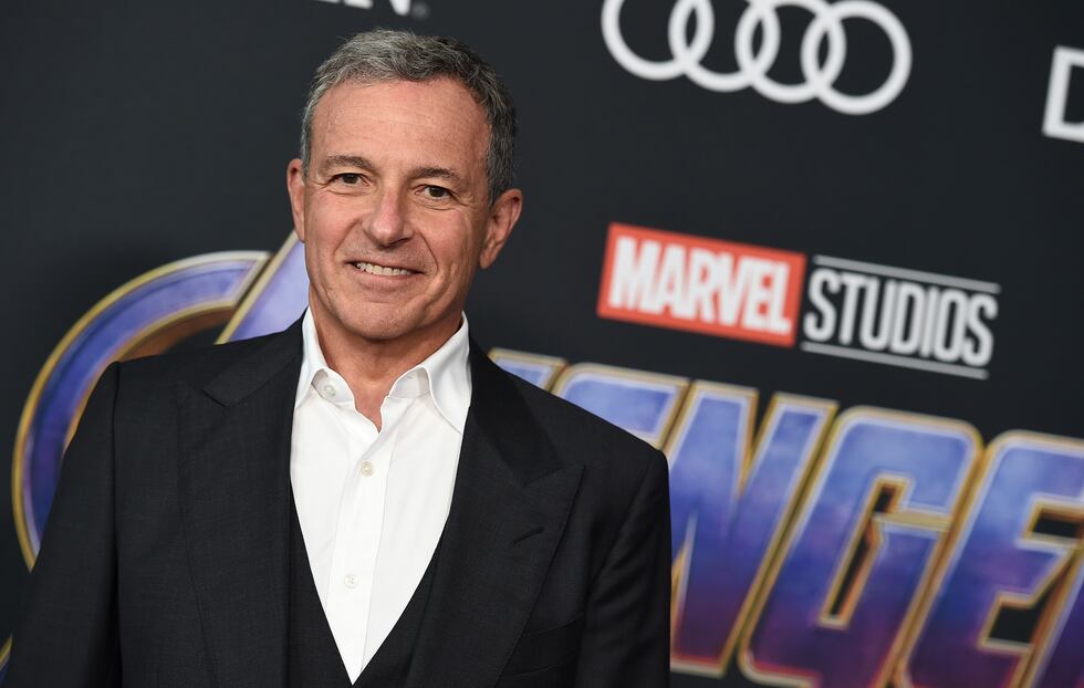 FILE - Disney CEO Bob Iger arrives at the premiere of "Avengers: Endgame" at the Los Angeles...
