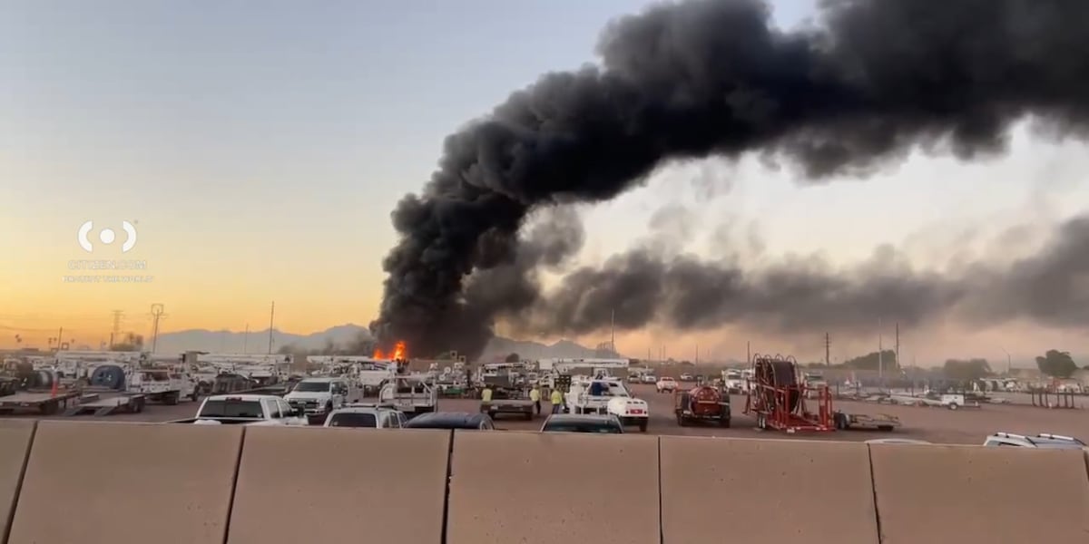 West Valley Storage Facility Fire Damages Over 15 RVs