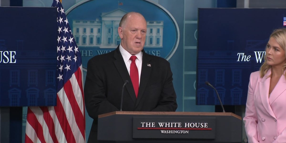White House Defends Trump Border Czar Amid Bribery Allegations
