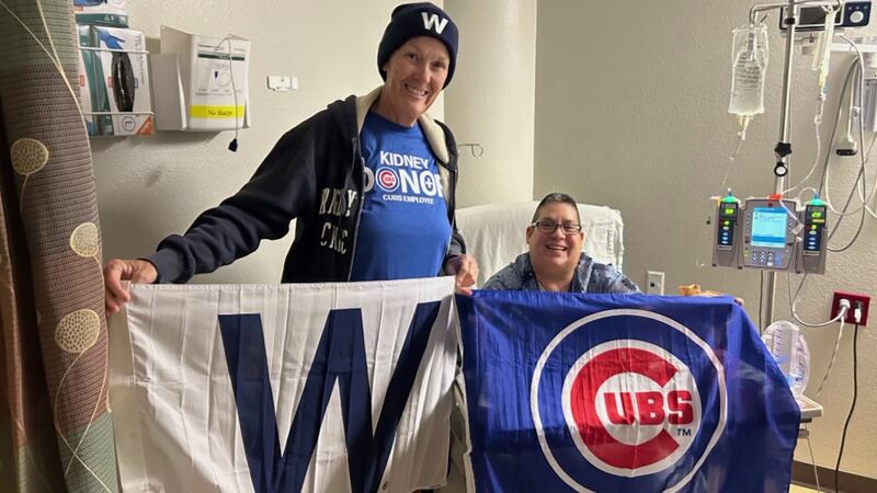 A month after the procedure, both patients are feeling good.