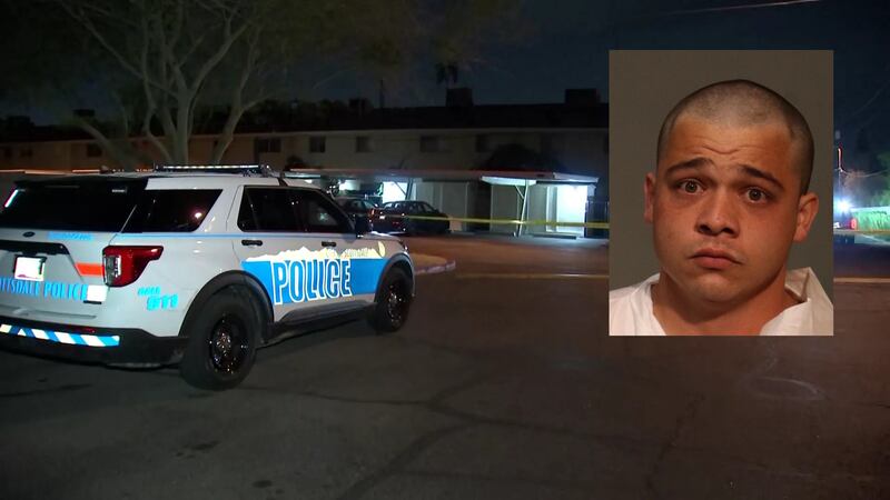 25-year-old Jude Valle was booked into the Scottsdale City Jail.