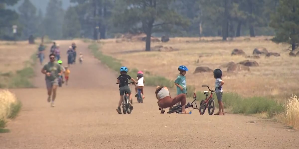Wildfire smoke triggers first-ever air quality warning for Flagstaff