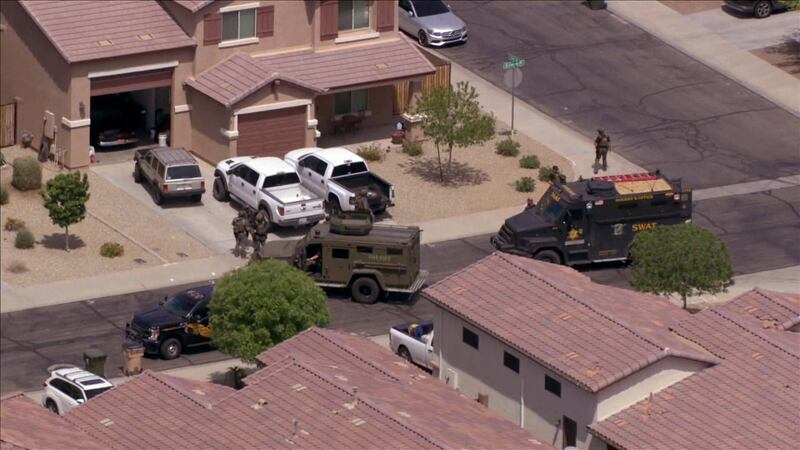 A suspect was wounded after a shots fired called led to a barricade situation in a...