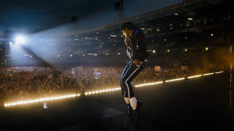 Jaafar Jackson as Michael Jackson in Michael.