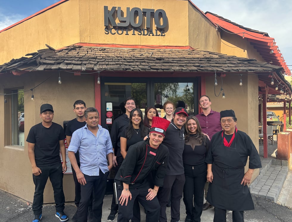 Staff at Kyoto restaurant in Old Town Scottsdale