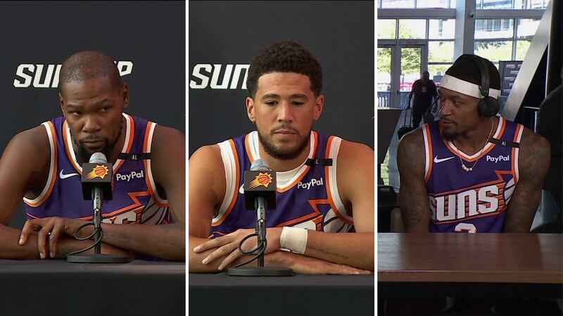 Kevin Durant (left), Devin Booker (middle) and Bradley Beal (right) are hoping for better...