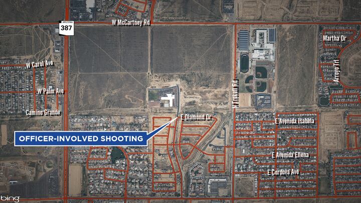 Mccartney Ranch Elementary Officers involved in shooting near Casa Grande elementary school