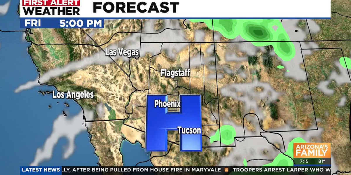 Summer solstice brings sunshine, warm temps for Father's Day in Arizona