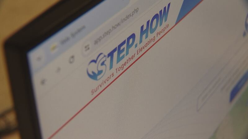 A new app called STEP: Survivors Together Elevating People will provide help to human...