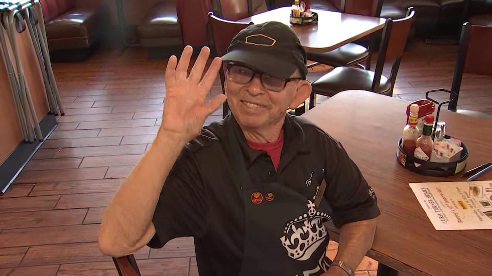 For 47 years, Barney has been working at a busboy at a central Phoenix Denny’s.