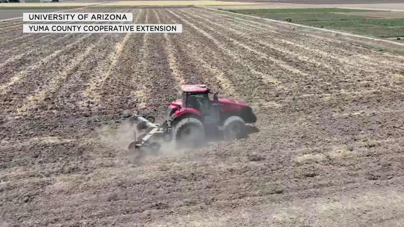 The two tractors represent a $400,000 investment.