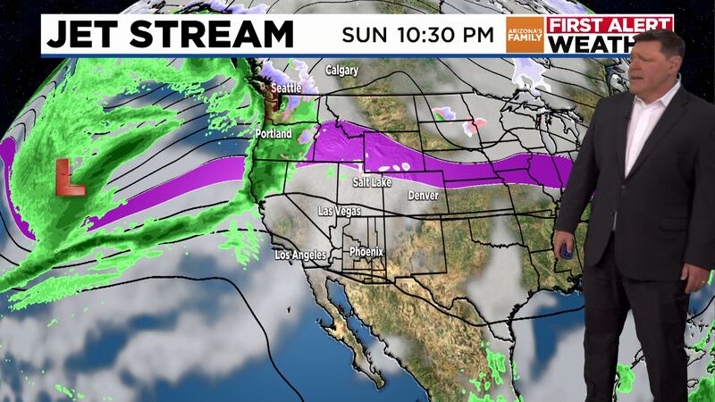 A ridge of high pressure will stick around through the weekend.