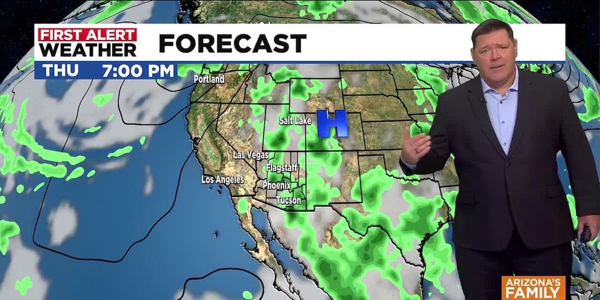 First Alert Day declared for monsoon storms, more rain on the way to Arizona