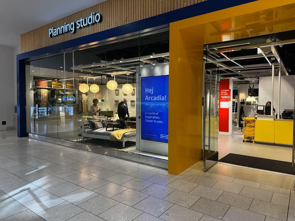 IKEA's new smaller concept Plan and Pick store in Arcadia, California just outside of Los...