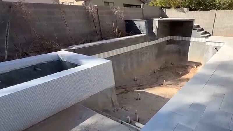 Gilbert pool building business Unity Pools, owned by Travis Scott, is under fire for taking...