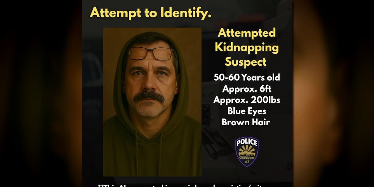 Goodyear Police Use AI to Identify Kidnapping Suspect