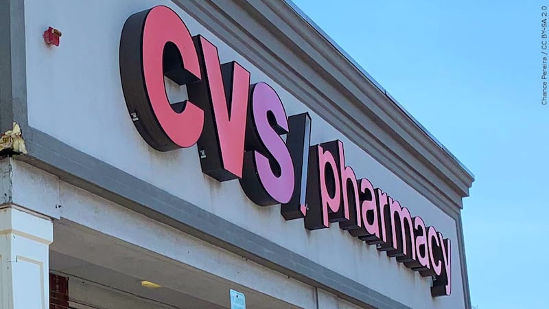 File photo of CVS/Pharmacy store sign.