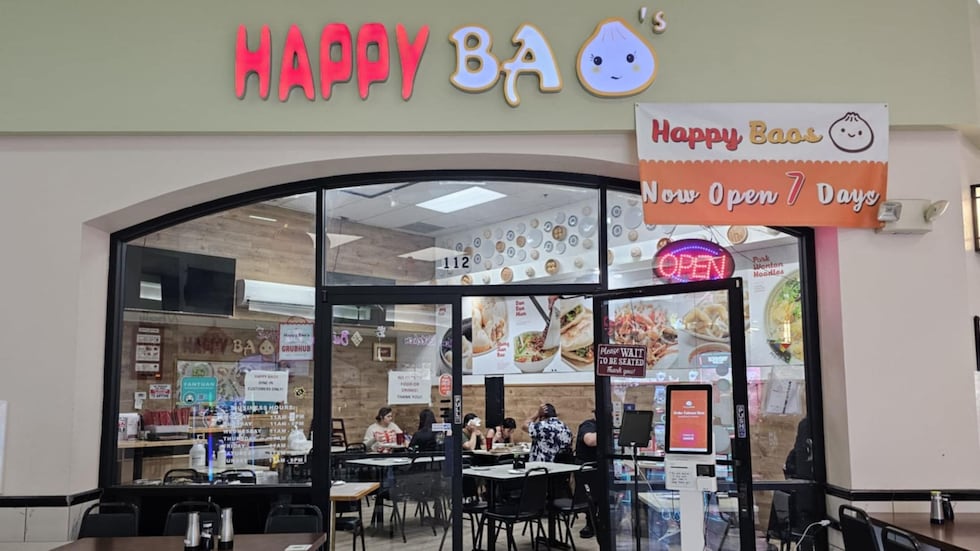 Happy Bao is open 7 days a week at the Mekong Plaza in Mesa.