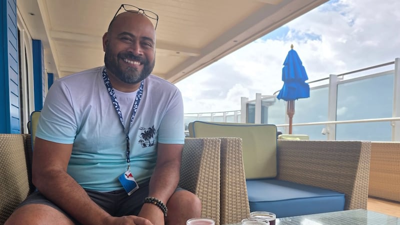 A Coast Guard veteran says he was taken into custody by immigration agents while on a cruise.