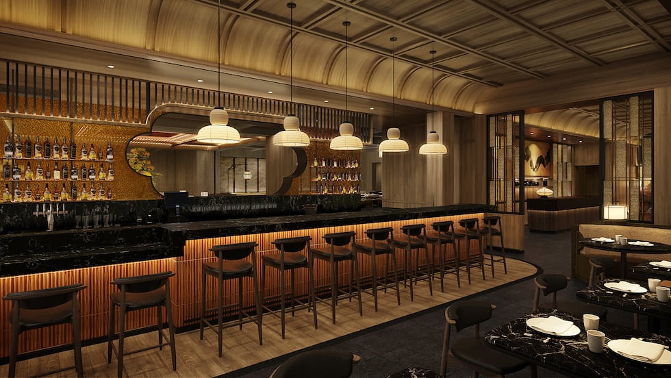 Representación de barras en Din Tai Fung Scottsdale