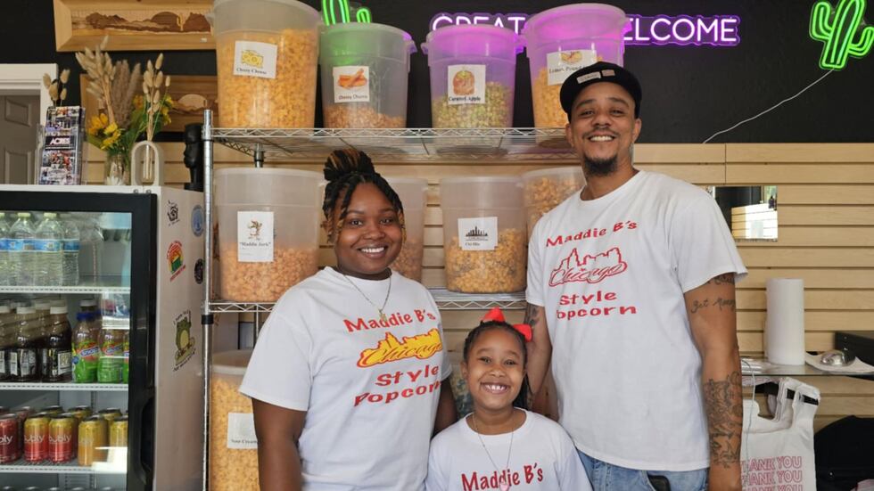 Michael and Bianca Dodd started Maddie B’s Chicago Style Popcorn in 2021 during the pandemic....