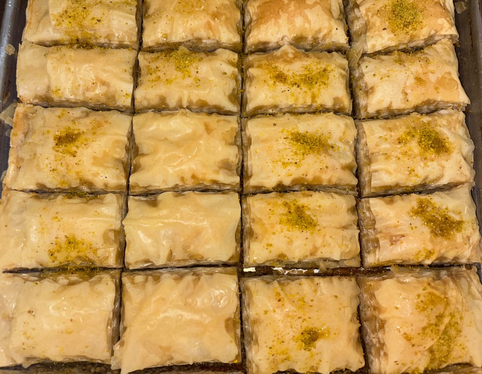 Pecan baklava from Haji Baba