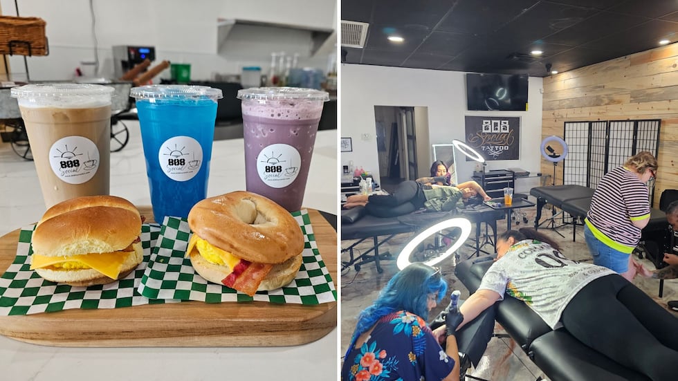 808 Social Tattoo Cafe opened in July and offers a new and comfortable way to get a tattoo...