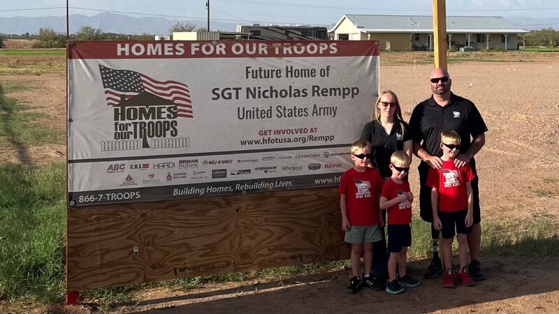 Army Sergeant Nicholas Rempp, who was severely injured while serving in Iraq, is getting a...