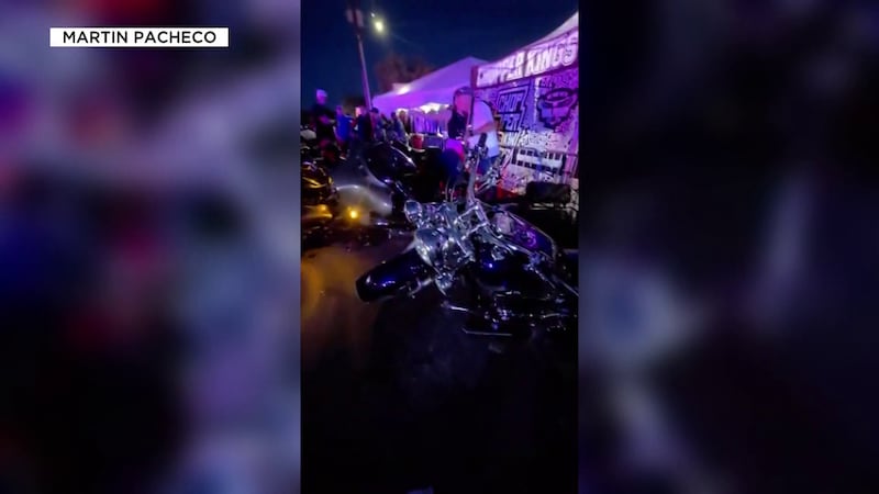 Two people are in the hospital after they were struck by a truck near a Cave Creek restaurant...