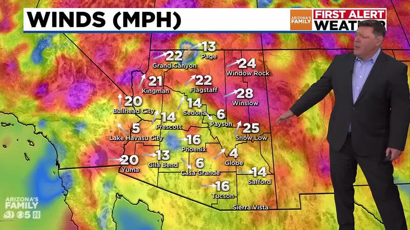 A low pressure system will usher in a big drop in temperatures starting Tuesday. Our average...