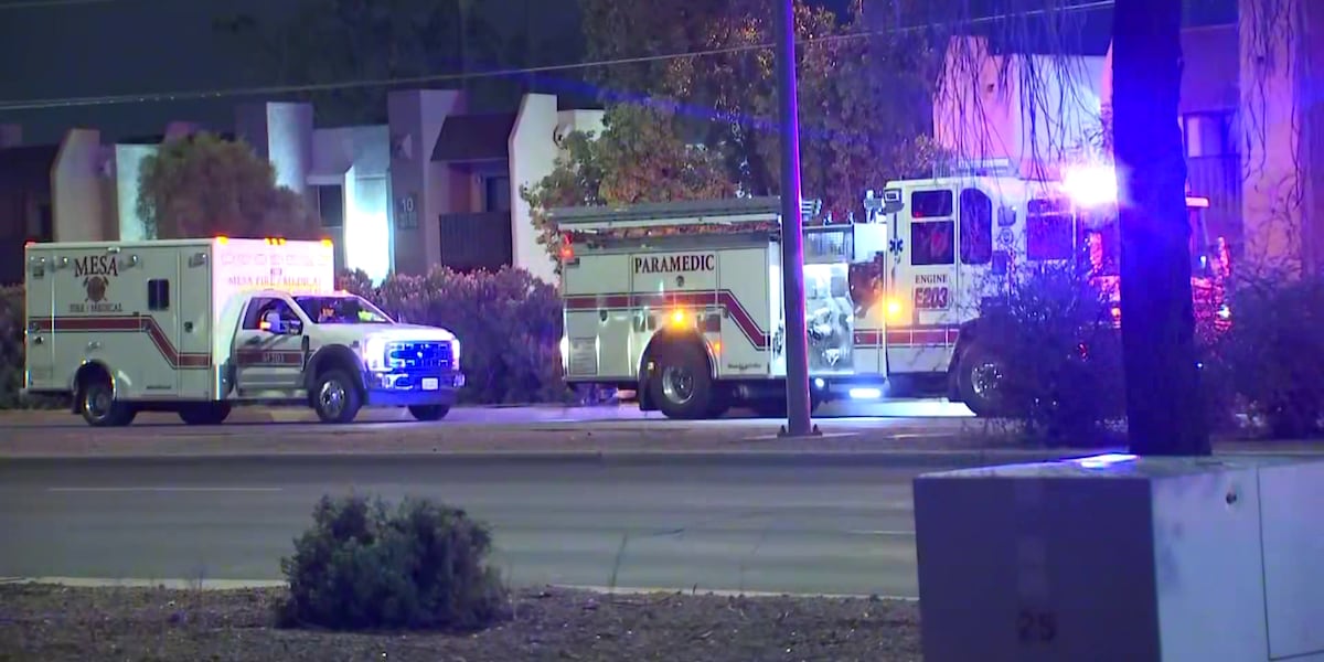 Suspect opens fire at Mesa police after allegedly killing a man