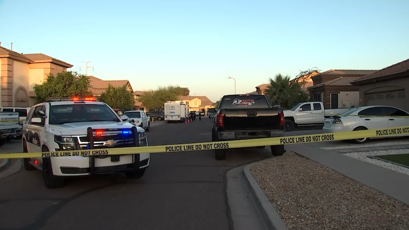 A man is dead after police say he forced his way into a west Phoenix home and was shot by a...