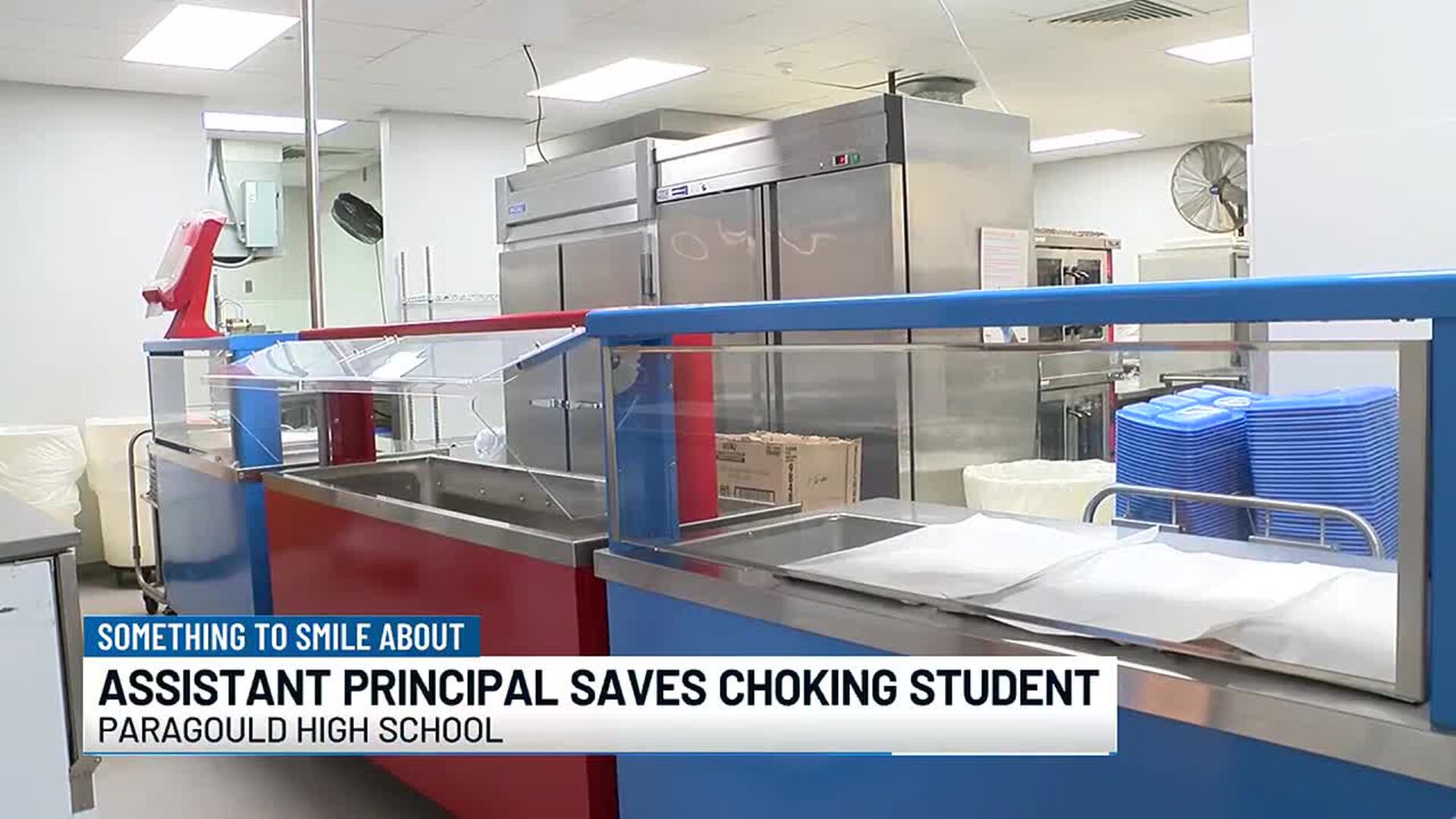Right place right time': Assistant principal saves choking student