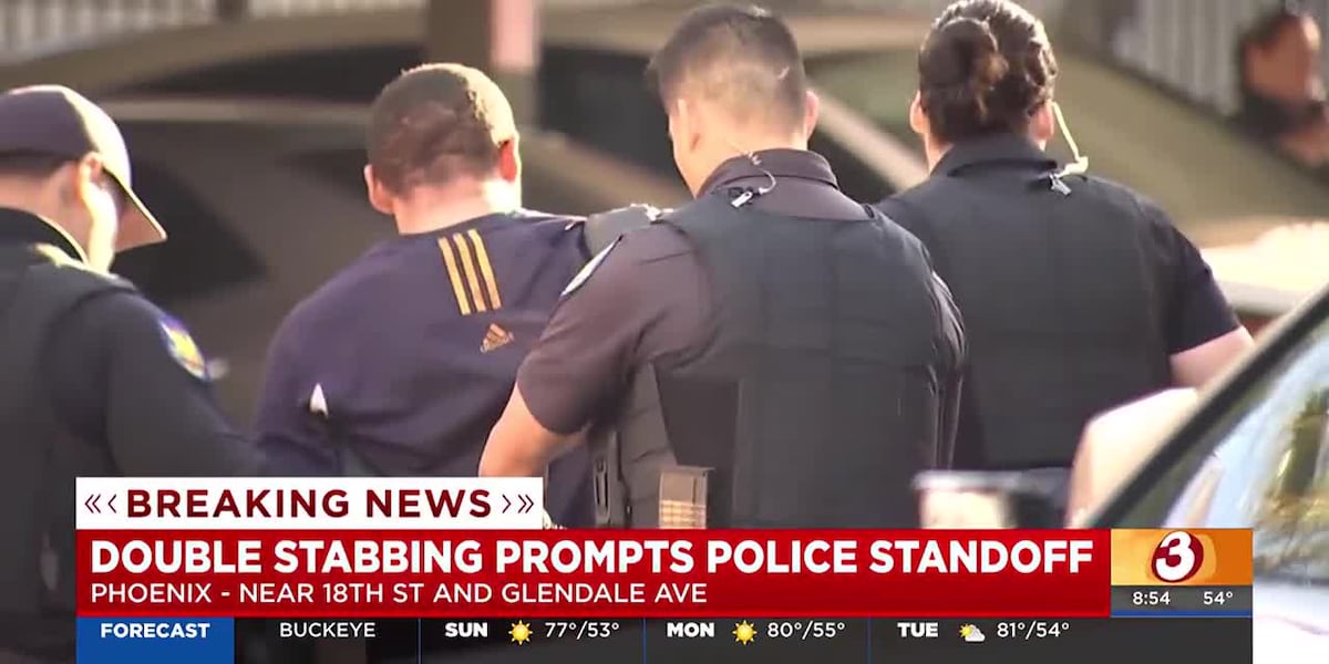 West Phoenix standoff ends with armed suspect taken into custody