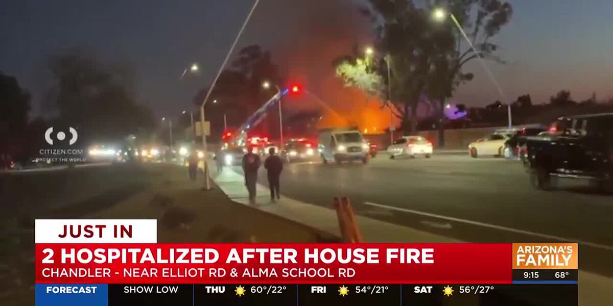 House Fires in Middlesbrough, Chandler, Claymont Injure Four