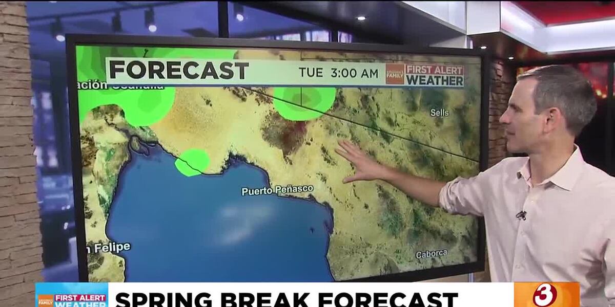 What weather to plan for at popular West Coast Spring Break destinations