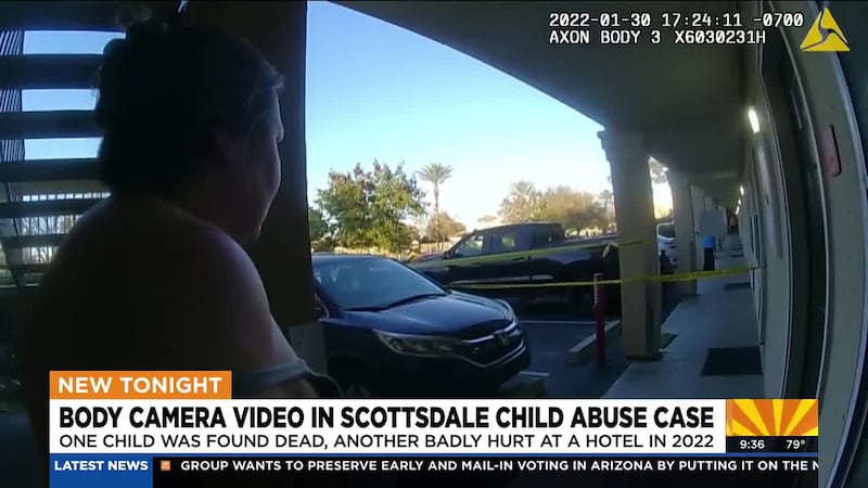 Newly released officer body camera video shows the moments a Scottsdale grandmother and her...