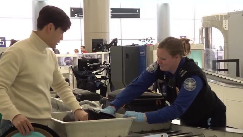 TSA agents working overtime without pay amid a partial government shutdown report declining morale.