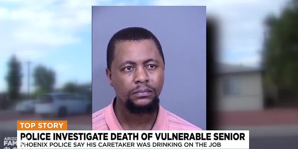 Caretaker faces charges after disabled man dies in Phoenix